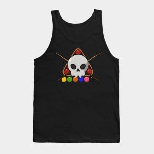 Snooker crew Jolly Roger pirate flag Jolly Roger Tank Top